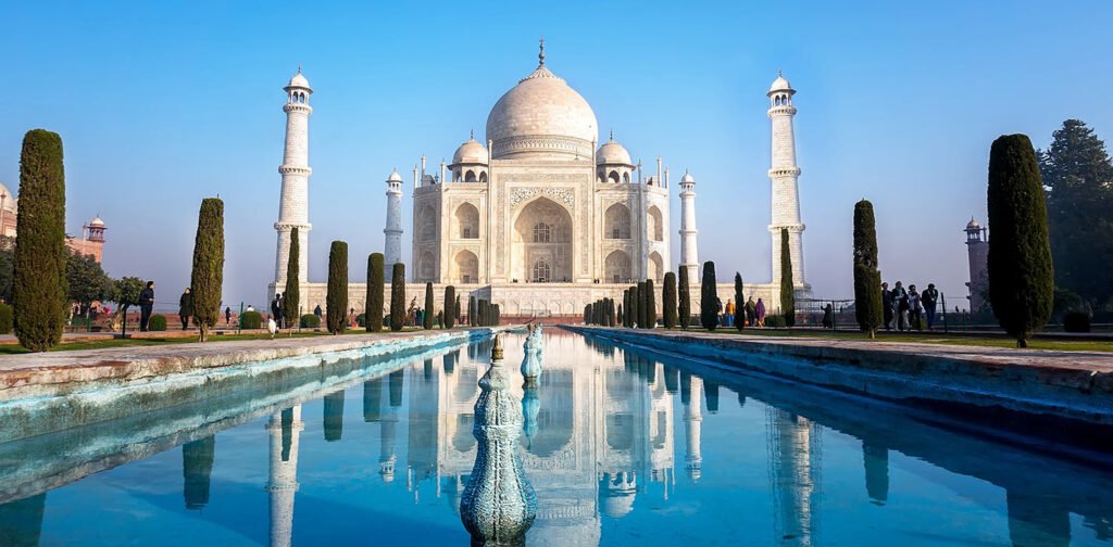 UP tourism offers a tapestry of heritage, spirituality etc.  from the timeless beauty of the Taj Mahal to the sacred ghats of Varanasi.