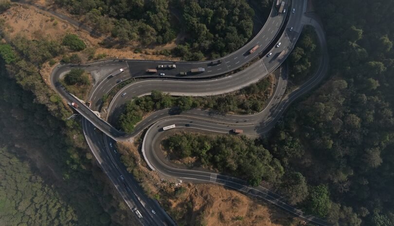 Drone,View,Of,Khandala,Ghat,,Mumbai,Pune,Express,Highway